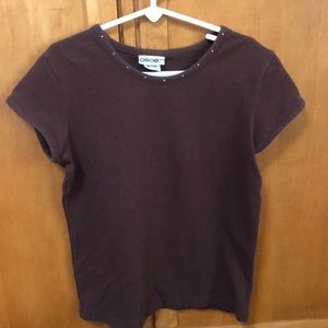 Kids brown Cherokee t shirt